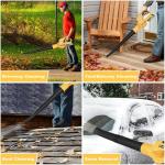 Cordless 21V Leaf Blower with 2 Batteries