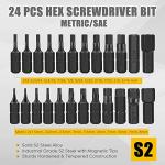 49-Pack Screwdriver Bit Set with 1/4" Holder