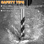 10-Piece Masonry Drill Bit Set for Multiple Materials