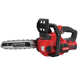 CRAFTSMAN V20 Cordless 12-Inch Chainsaw and Battery