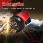 Cordless 16.8V Mini Angle Grinder with Batteries