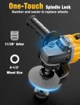 DEWALT 20V 4-1/2" Brushless Cordless Angle Grinder
