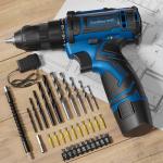 12V Cordless Drill Set with 42 Accessories