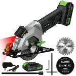 GALAX PRO Cordless Mini Circular Saw with Laser Guide
