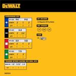 DEWALT 20-Piece Rapid Load Screwdriver Bit Set