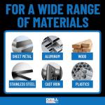 Drill America 29-Piece Heavy Duty Drill Bit Set