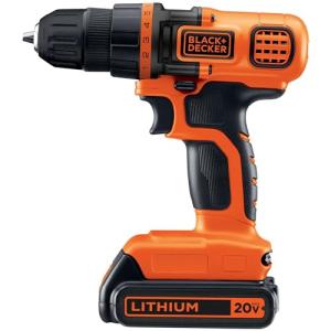 BLACK+DECKER 20V MAX Cordless Drill with Battery