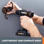Worx 20V Cordless Drill with 84pc Accessory Kit