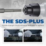 Dong Cheng 1-1/8 Inch SDS-Plus Rotary Hammer Drill