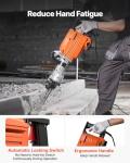 VEVOR 2200W Heavy Duty Electric Jackhammer with Chisels