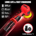 Cordless Electric Sander with 36 Sandpapers