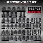 Ultimate 232-Piece Screwdriver Bit Set and Accessories