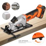 Yunirvana 20V Cordless Mini Circular Saw