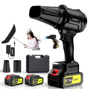 Cordless Handheld Leaf Blower with Batteries