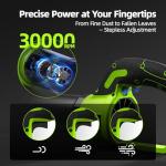 VASG Cordless Leaf Blower with 3 Batteries