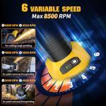 Brushless 4.5" Cordless Angle Grinder for Dewalt