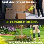 Cordless Leaf Blower with Rechargeable Batteries