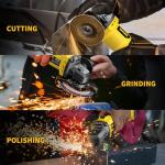 Brushless 4.5" Cordless Angle Grinder for Dewalt