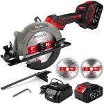 6" Cordless Mini Circular Saw with Battery