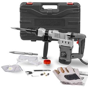 XtremepowerUS 1400W Electric Jack Hammer with Case