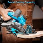 Seesii Cordless Circular Saw with Laser Guide
