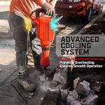 XtremepowerUS Electric Demolition Jack Hammer with Chisels