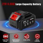 6" Cordless Mini Circular Saw with Battery