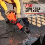 XtremepowerUS Electric Demolition Jack Hammer with Chisels