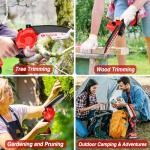 Cordless Mini Chainsaw - 6 Inch Electric Trimmer