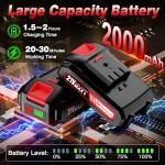 Cordless Mini Chainsaw - 6 Inch Electric Trimmer