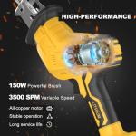 Dewalt Cordless Reciprocating Saw with Blades