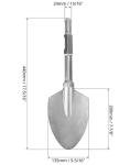 QWORK 17.3" Alloy Steel Demolition Shovel Bit
