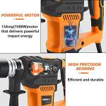 SHIELDPRO 13 Amp 1-1/4" Rotary Hammer Drill