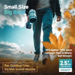 Billty Cordless Leaf Blower with 3 Nozzles and Batteries