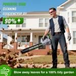 TOLOOC Cordless Leaf Blower with Dual Batteries