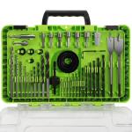 Yougfin 90-Piece Drill Bit Set for All Materials
