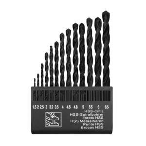 13-Piece Cobalt Drill Bit Set for Metal, Wood, Plastic