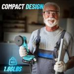 SEESII 21V Mini Cordless Angle Grinder Kit