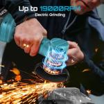 SEESII 21V Mini Cordless Angle Grinder Kit