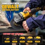 Dewalt 20V Cordless Brushless Angle Grinder 4.5”