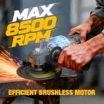 Dewalt 20V Cordless Brushless Angle Grinder 4.5”