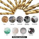 99 Pcs Titanium Coated Drill Bit Set