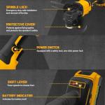 Cordless 4-1/2" Angle Grinder for DeWalt 20V