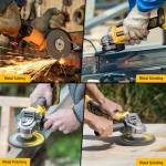 Dewalt 20V Cordless Brushless Angle Grinder 4.5”