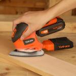 Yunirvana 20V Cordless Detail Sander with Accessories