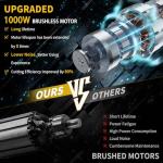 JEXUGK Cordless Mini Chainsaw with Batteries