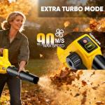 LITEKON Cordless Leaf Blower with 2 Batteries