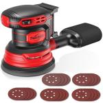 Milwaukee Compatible Cordless Orbital Sander with Dust Collector
