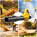 LITEKON Cordless Leaf Blower with 2 Batteries