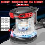 Milwaukee Compatible Cordless Orbital Sander with Dust Collector